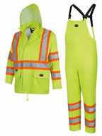 Pioneer V1080160U-XL Lightweight Hi-Vis Safety Rain Suit | Prairie Lane - View 1