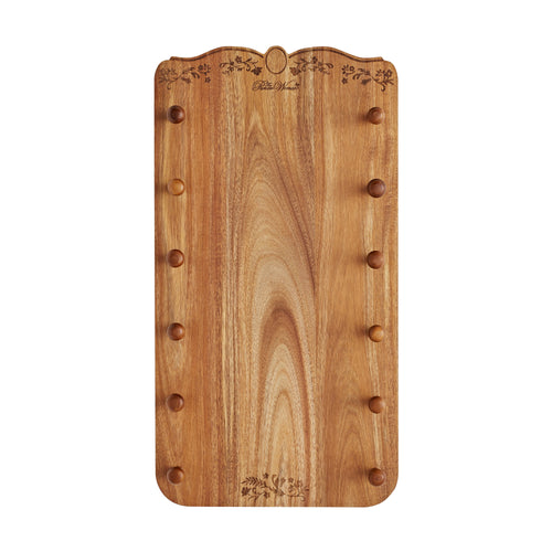 26-inch x 14-inch Wood Rolling Pin Rack | Prairie Lane - View 1