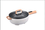 3.5L Electric Skillet, Linen Speckle | Prairie Lane - View 1