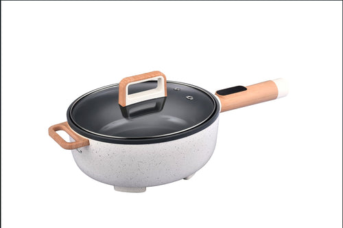 3.5L Electric Skillet, Linen Speckle | Prairie Lane - View 1