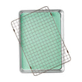 Aluminum Sheet Pan Set with Wire Rack & Silicone Baking Mat, 3-Piece, 13"x18" | Prairie Lane - View 1