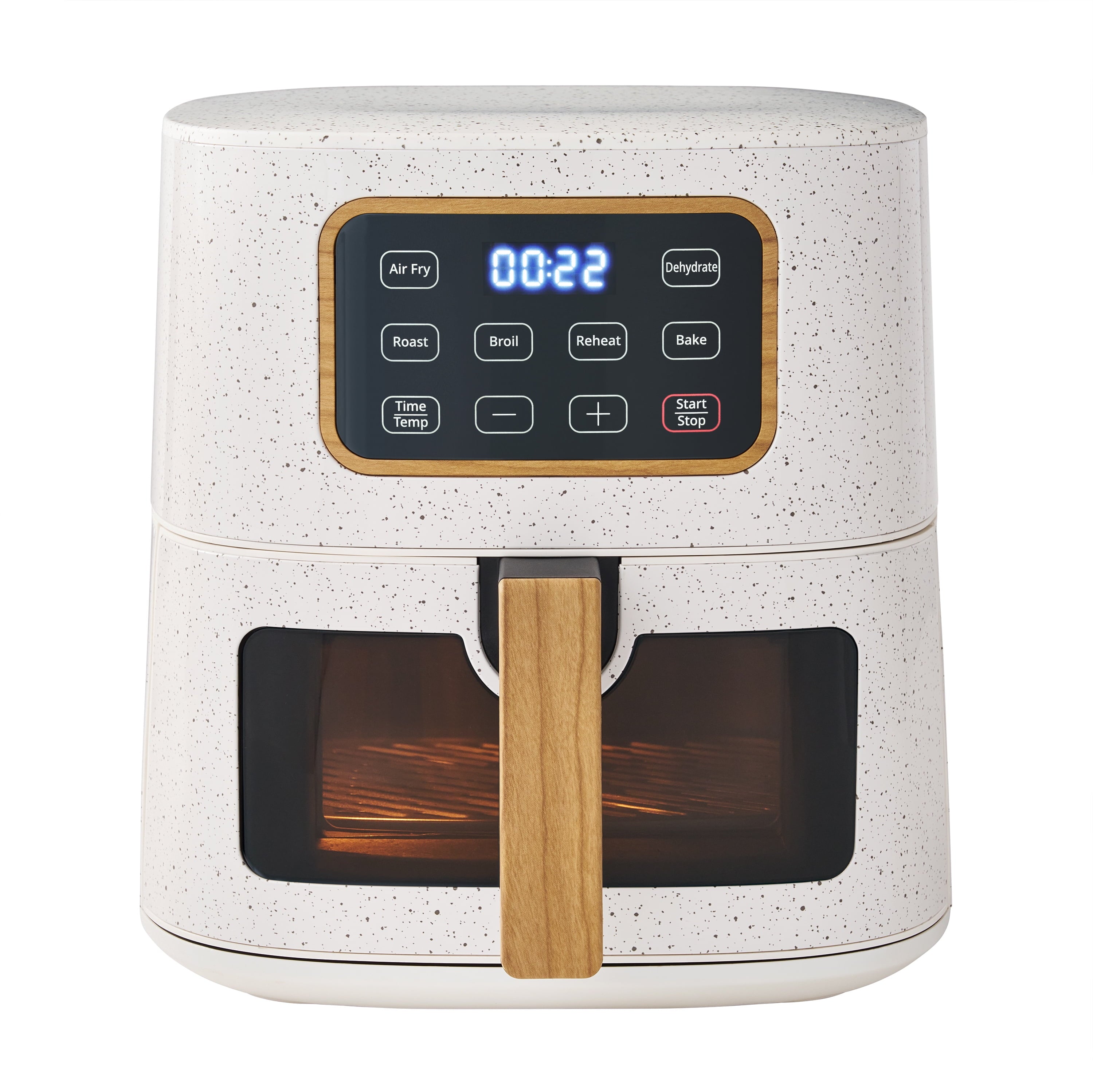 The Pioneer Woman 5.8 Qt Air Fryer, Linen Speckle - Energy Efficient