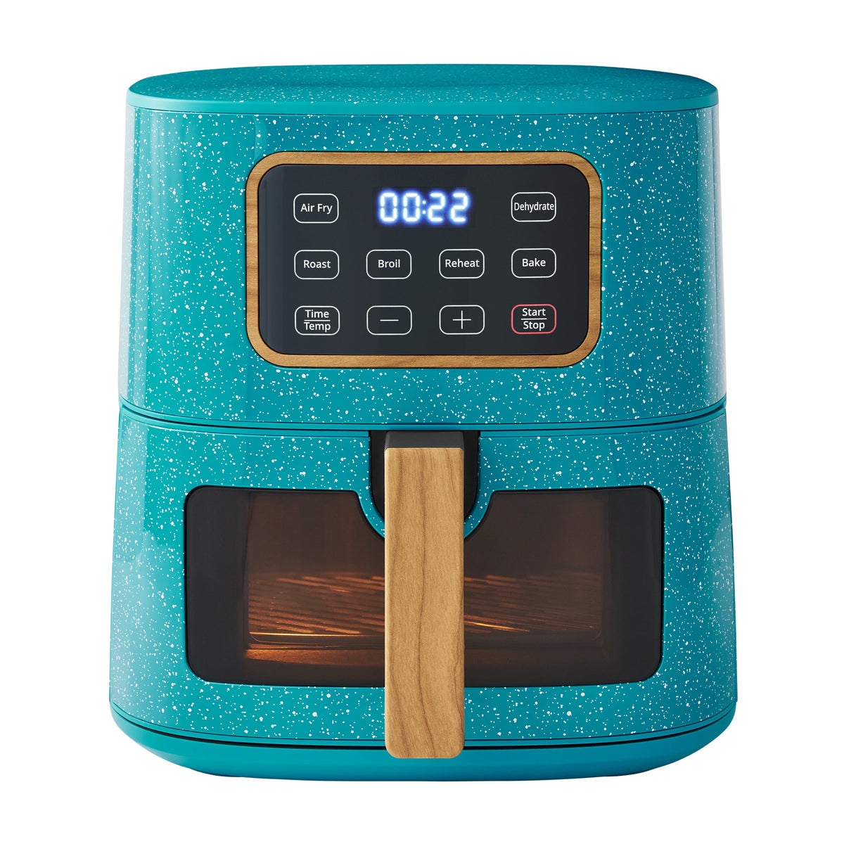 The Pioneer Woman 5.8 Qt Air Fryer, Linen Speckle - Energy Efficient