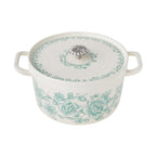 The Pioneer Woman 5-Quart Enamel Cast Iron Dutch Oven with Lid, Dark Green