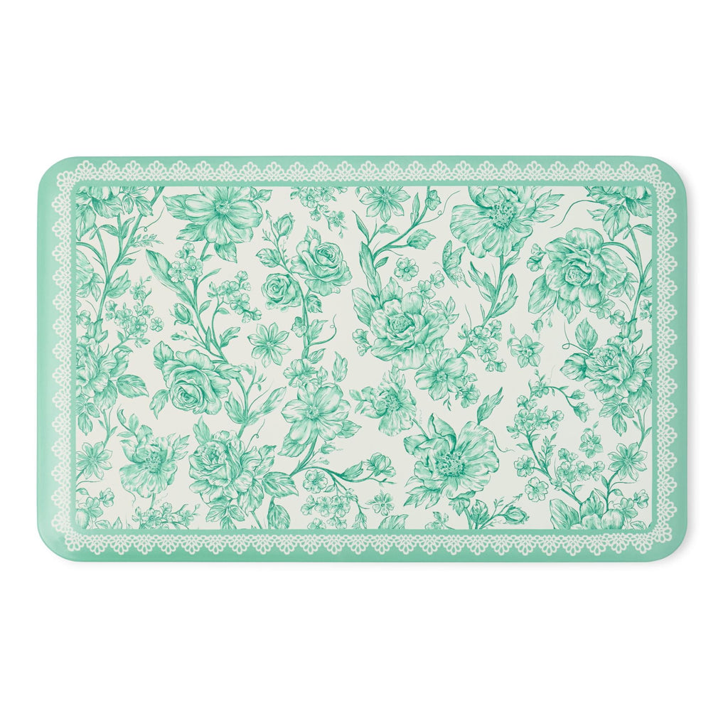 Agatha Comfort Kitchen Mat, Green, 20" x 30" | Prairie Lane - View 1