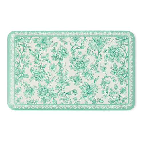 Agatha Comfort Kitchen Mat, Green, 20" x 30" | Prairie Lane - View 1