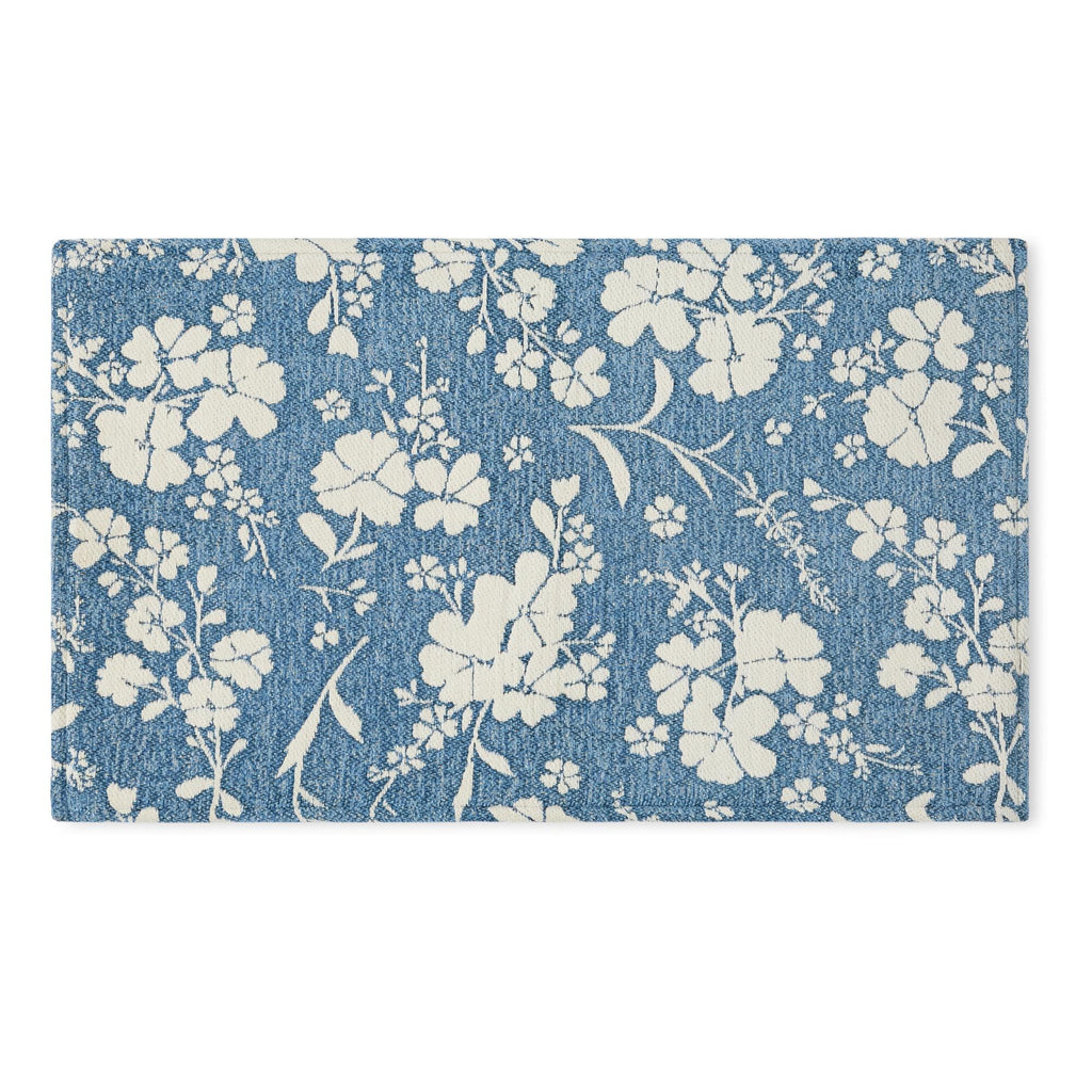 Elmbrook Wildflower Cloudwalk Anti-Fatigue Comfort Mat, Blue, 20" x 32" | Prairie Lane - View 1