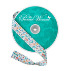 Sweet Rose Double Fold Cotton Quilt Binding Ribbon, 7/8" x 25 Yards | Prairie Lane