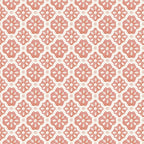 Pink Salmon Washy Trellis Peel and Stick Wallpaper, 18" x 18.86' | Prairie Lane - View 1