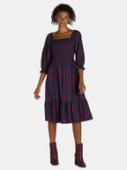 Smocked Bodice Midi Dress, Women’s and Women’s Plus, Sizes XS-3X | Prairie Lane - View 1