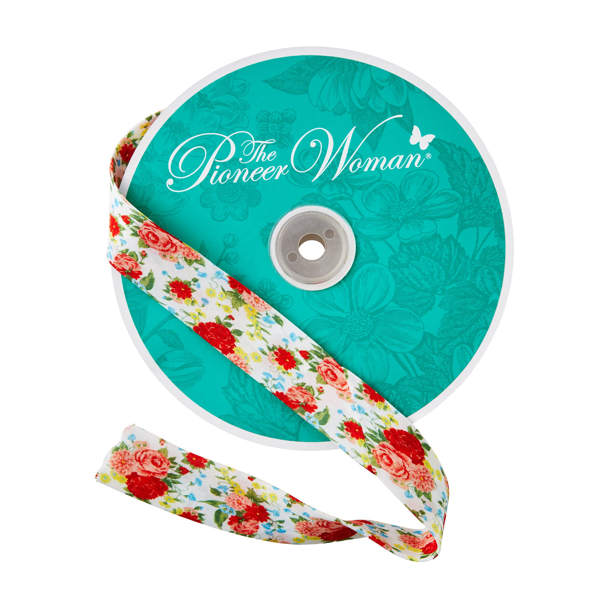 Sweet Rose Double Fold Cotton Quilt Binding Ribbon, 7/8" x 25 Yards | Prairie Lane - View 1