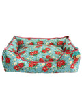 Pet Bed, Vintage Floral Small 20" x 17" | Prairie Lane - View 1