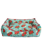 Pet Bed, Vintage Floral Small 20" x 17" | Prairie Lane - View 1