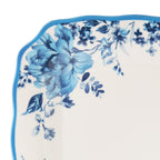 Delilah 12-Piece Stoneware Dinnerware Set, Blue | Prairie Lane - View 7
