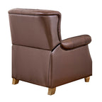 Pioneer Woman Harper Leather Recliner with Whiskey Upholstery