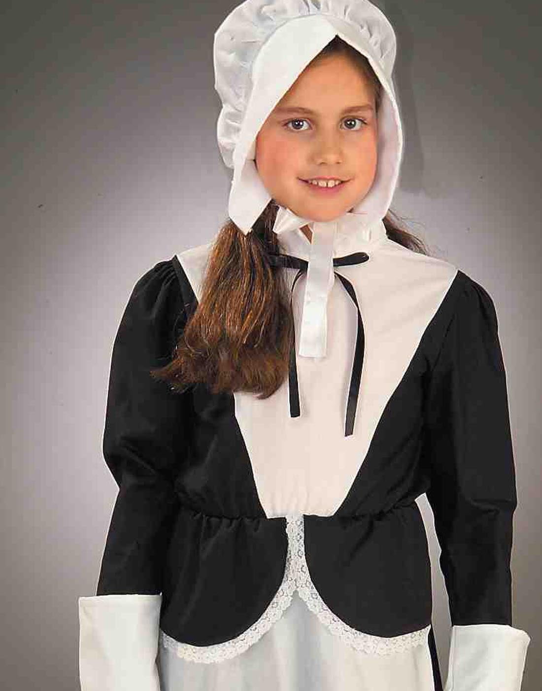 Pilgrim / Colonial Girl Costume | Prairie Lane - View 2