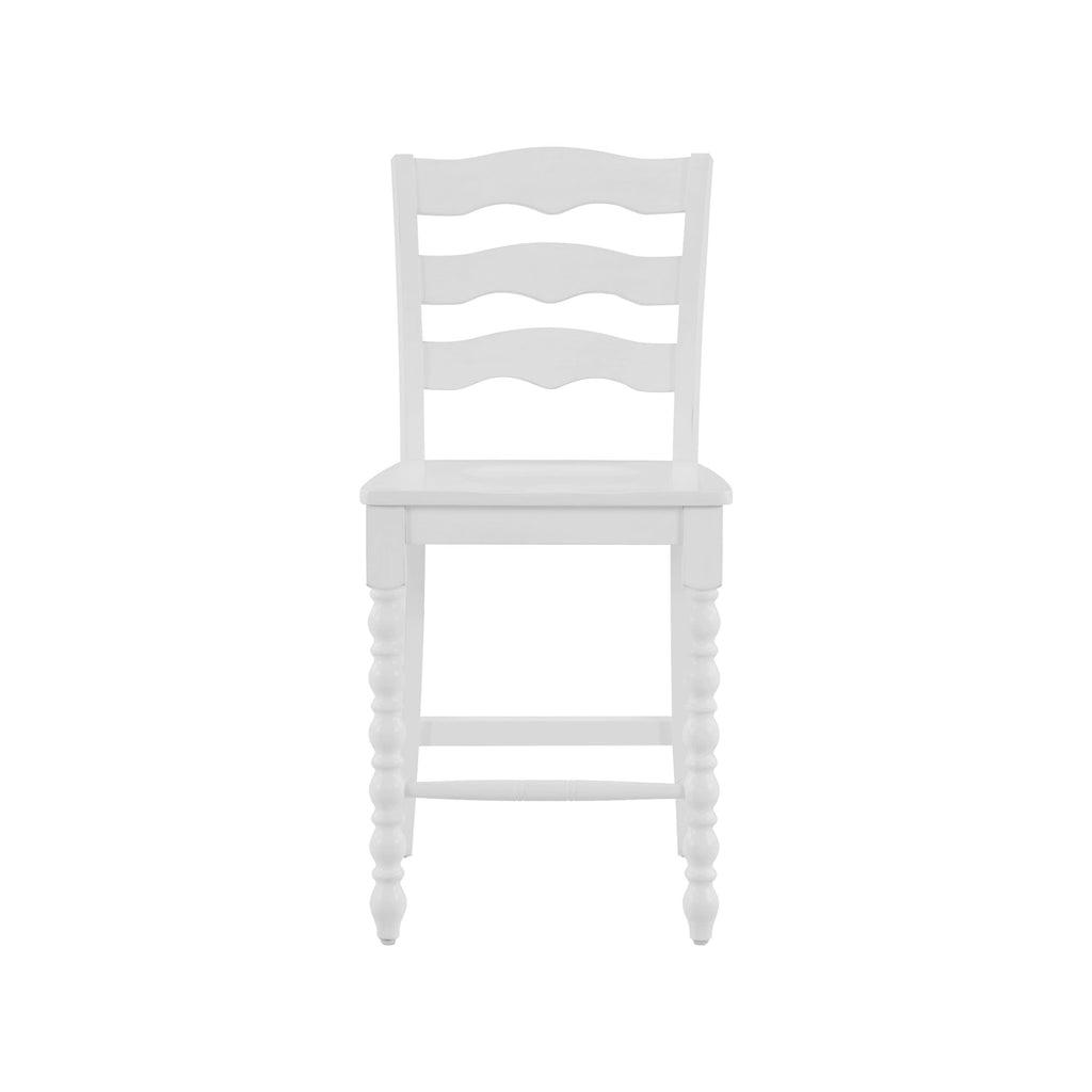 The Pioneer Woman Harper Counter-height Wood Stools, 2 Pack, White