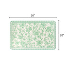 Agatha Comfort Kitchen Mat, Green, 20" x 30" | Prairie Lane - View 6