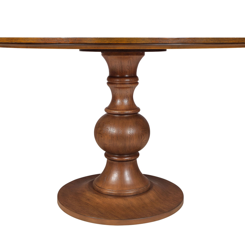 The Pioneer Woman Callie Round Dining Table, Heirloom Brown Finish