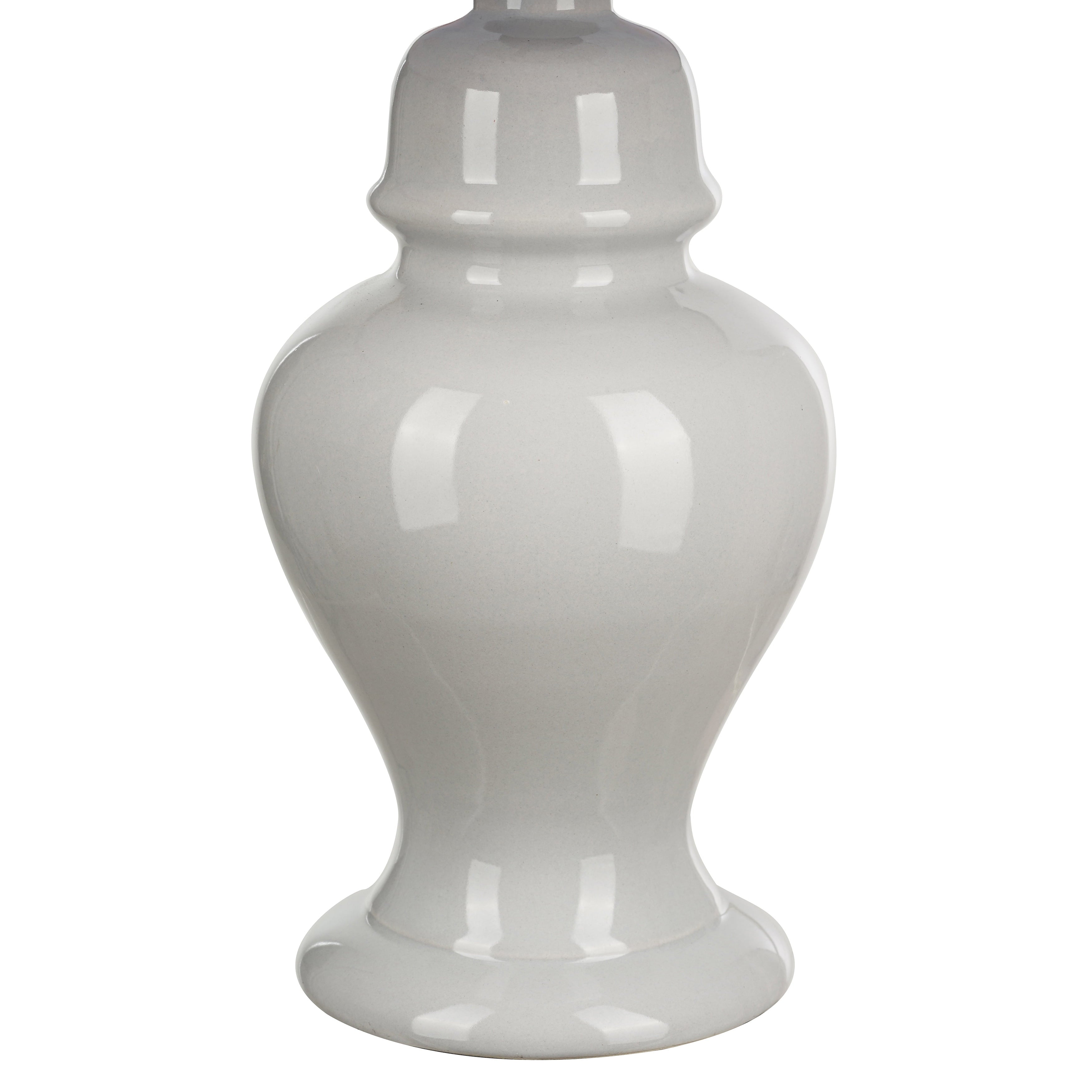 The Pioneer Woman Sweet Romance Table Lamp, Grey Finish with LED Bulb Included