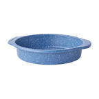 7-Piece Aluminized Steel Bakeware Set, Nonstick, Blue Speckle | Prairie Lane - View 4