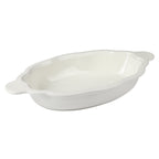 The Pioneer Woman 3-Quart Oval Pumpkin Stoneware Baker with Lid, Linen