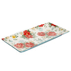 Floral Medley 12.3" Stoneware Serving Platters, 3-Piece Set | Prairie Lane - View 3