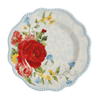 Sweet Rose 12-Piece Dinnerware Set | Prairie Lane - View 6