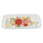 Floral Medley 3-Piece Ceramic Serving Platter Set | Prairie Lane - View 4