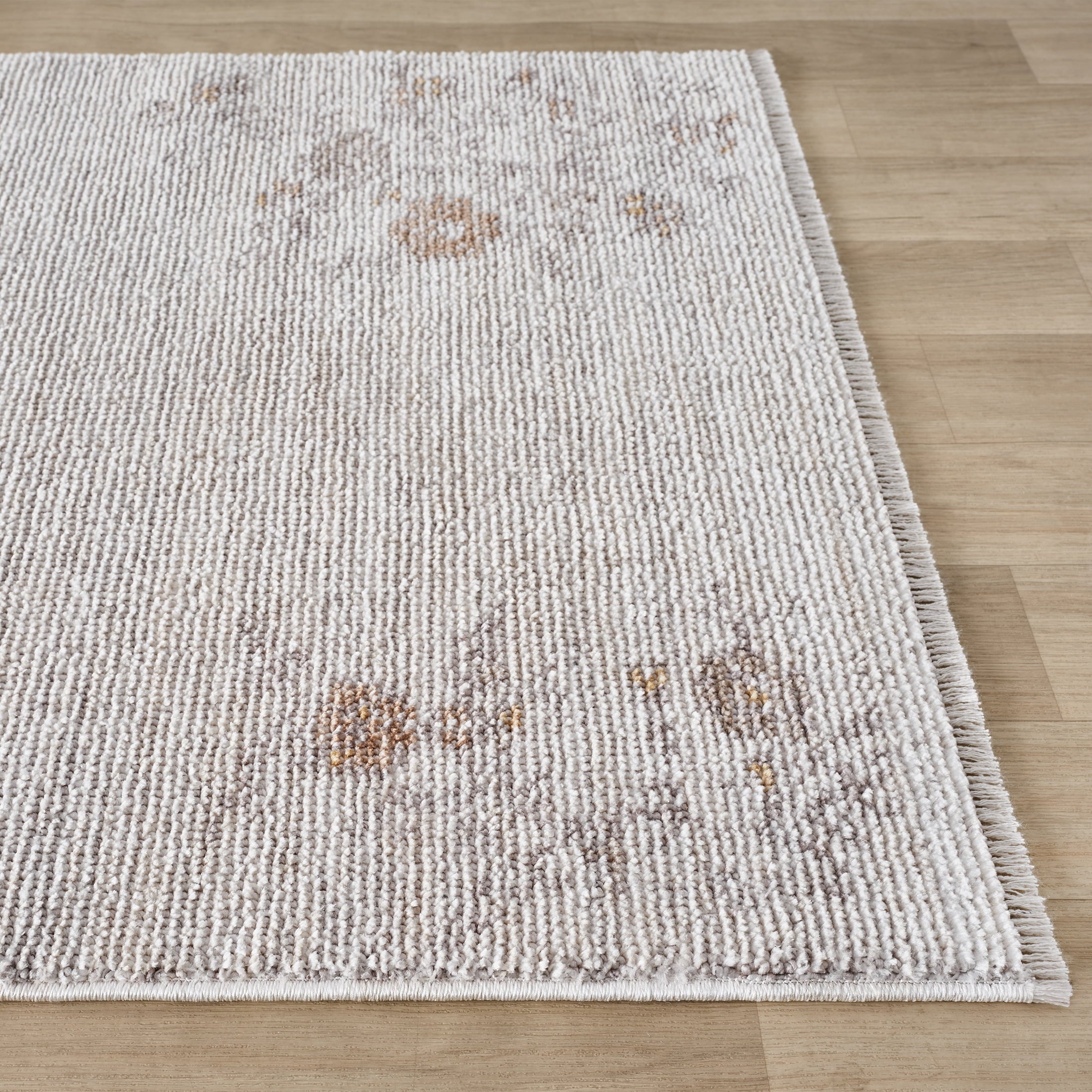 Grey Antique Floral Scatter Accent Rug, 30" x 46" | Prairie Lane - View 2