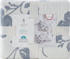 Agatha Floral Gauze Pillow Sham, Standard, Blue Dust, 2 Pack | Prairie Lane - View 7