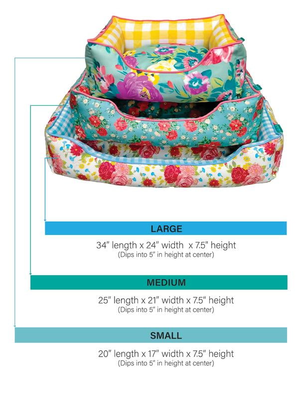 Pet Bed, Sweet Romance Medium 25" x 21" | Prairie Lane - View 10