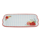 Floral Medley 3-Piece Ceramic Serving Platter Set | Prairie Lane - View 3