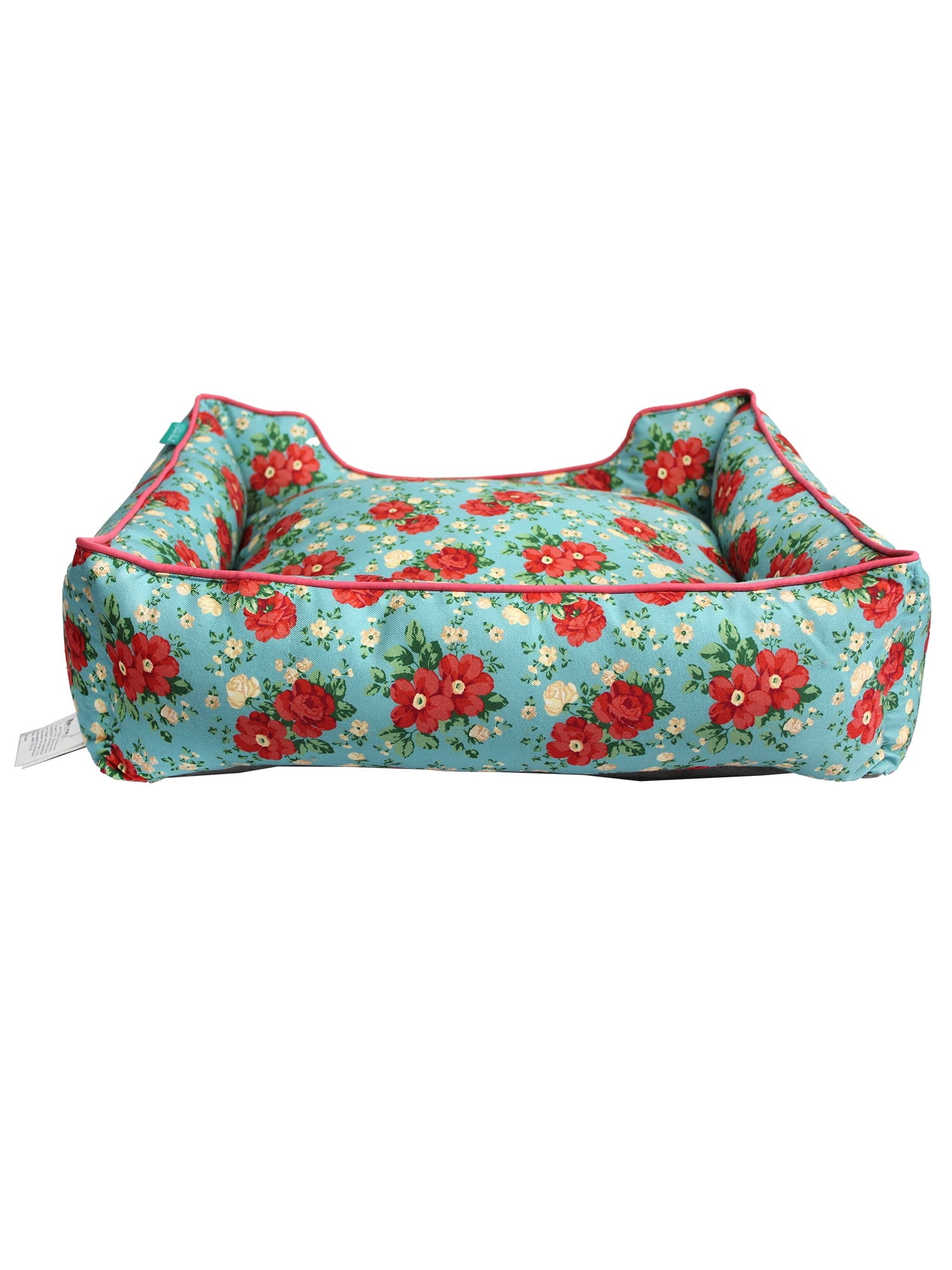 Pet Bed, Vintage Floral Small 20" x 17" | Prairie Lane - View 7