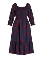 Smocked Bodice Midi Dress, Women’s and Women’s Plus, Sizes XS-3X | Prairie Lane - View 4