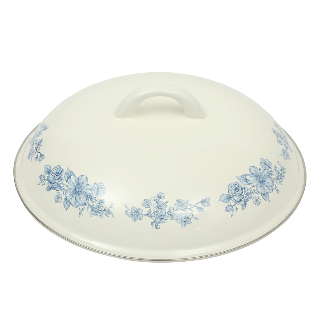 The Pioneer Woman Agatha Enamel-on-Steel 6-Quart Dutch Oven, Blue