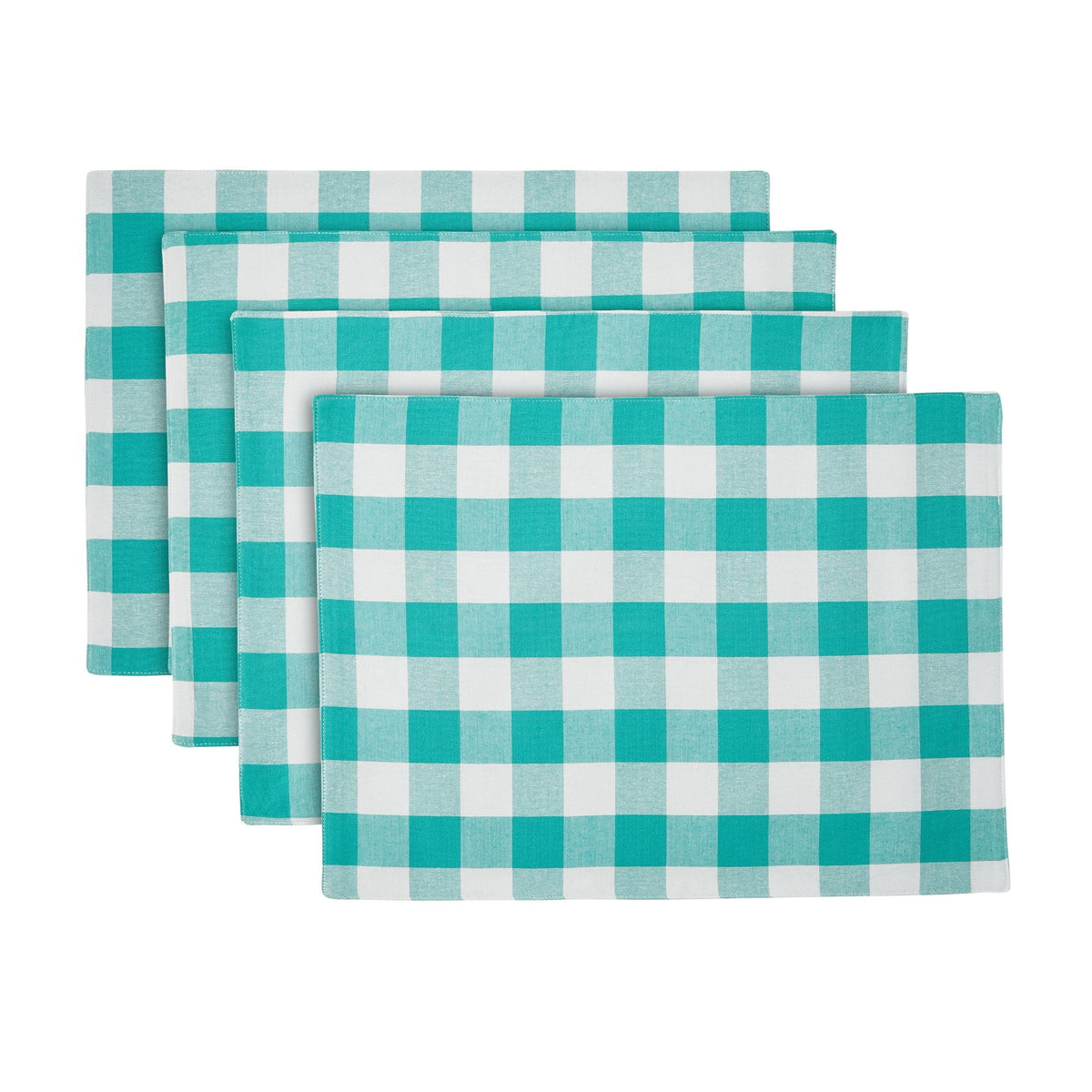 Charming Check Placemat, Table Runner, Napkin, and Napkin Ring Set, 13 | Prairie Lane - View 2