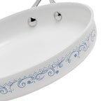 12-Piece Classic Ceramic Cookware Set, Agatha Blue | Prairie Lane - View 21