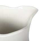 Vintage Lace Linen 9-inch Ceramic Pitcher | Prairie Lane - View 5