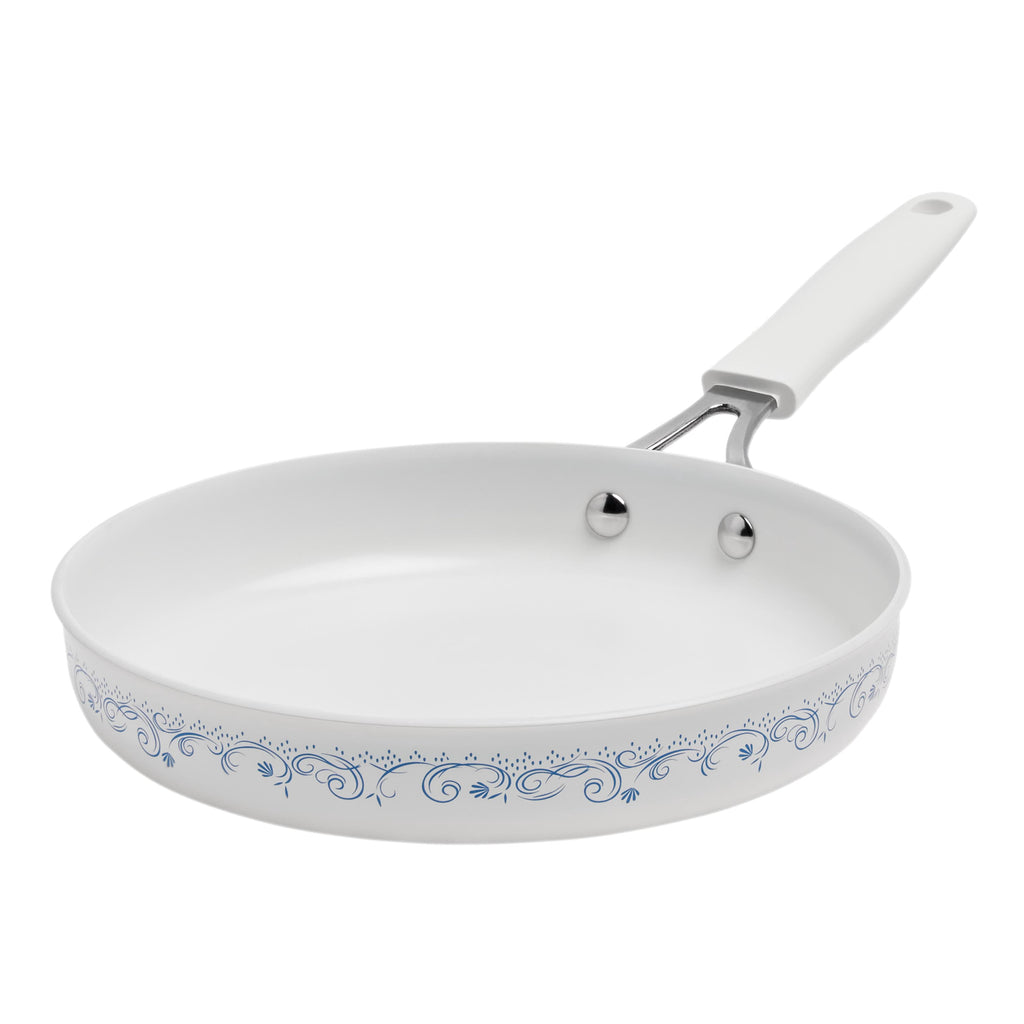 12-Piece Classic Ceramic Cookware Set, Agatha Blue | Prairie Lane - View 10