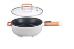3.5L Electric Skillet, Linen Speckle | Prairie Lane - View 4