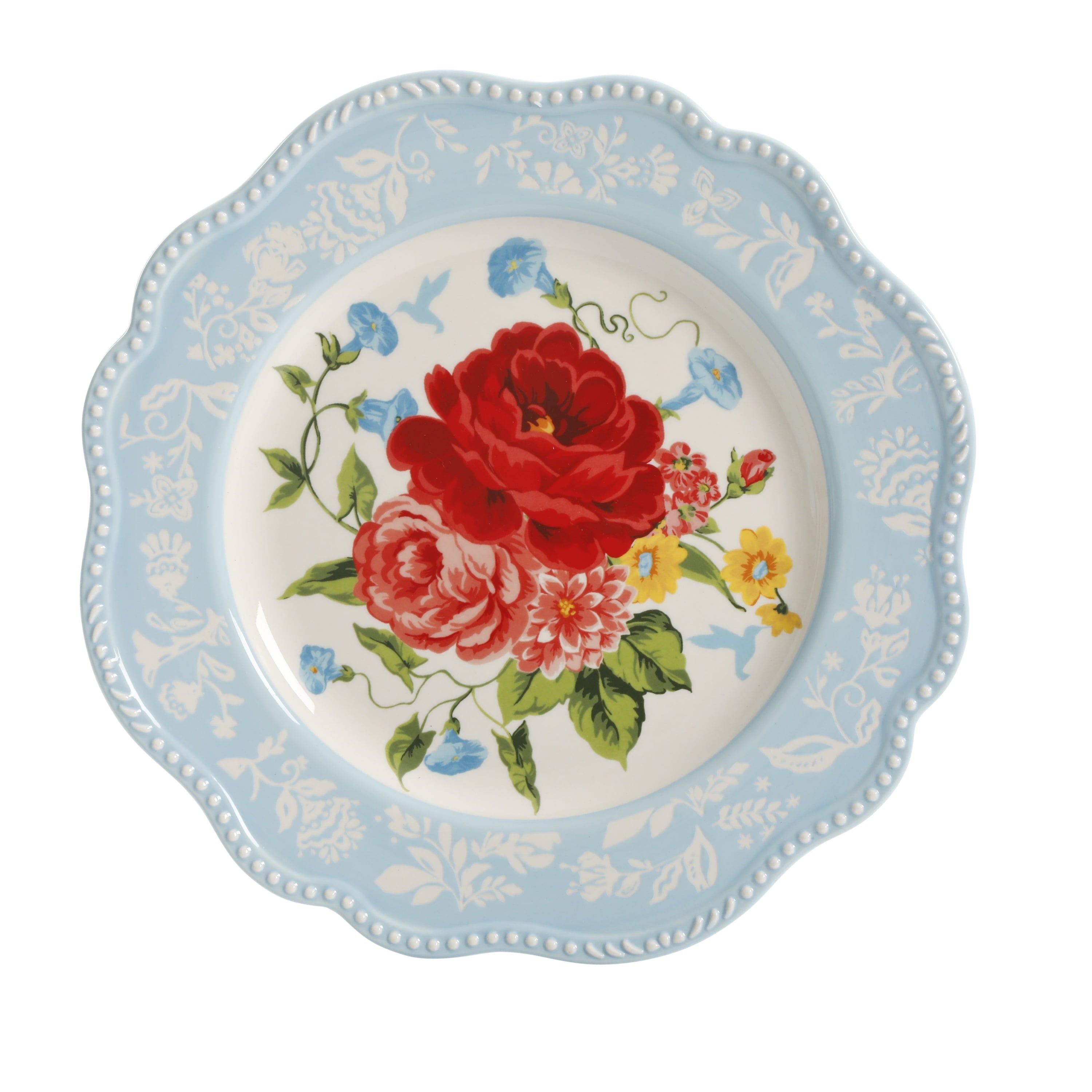 Sweet Rose 12-Piece Dinnerware Set | Prairie Lane - View 4