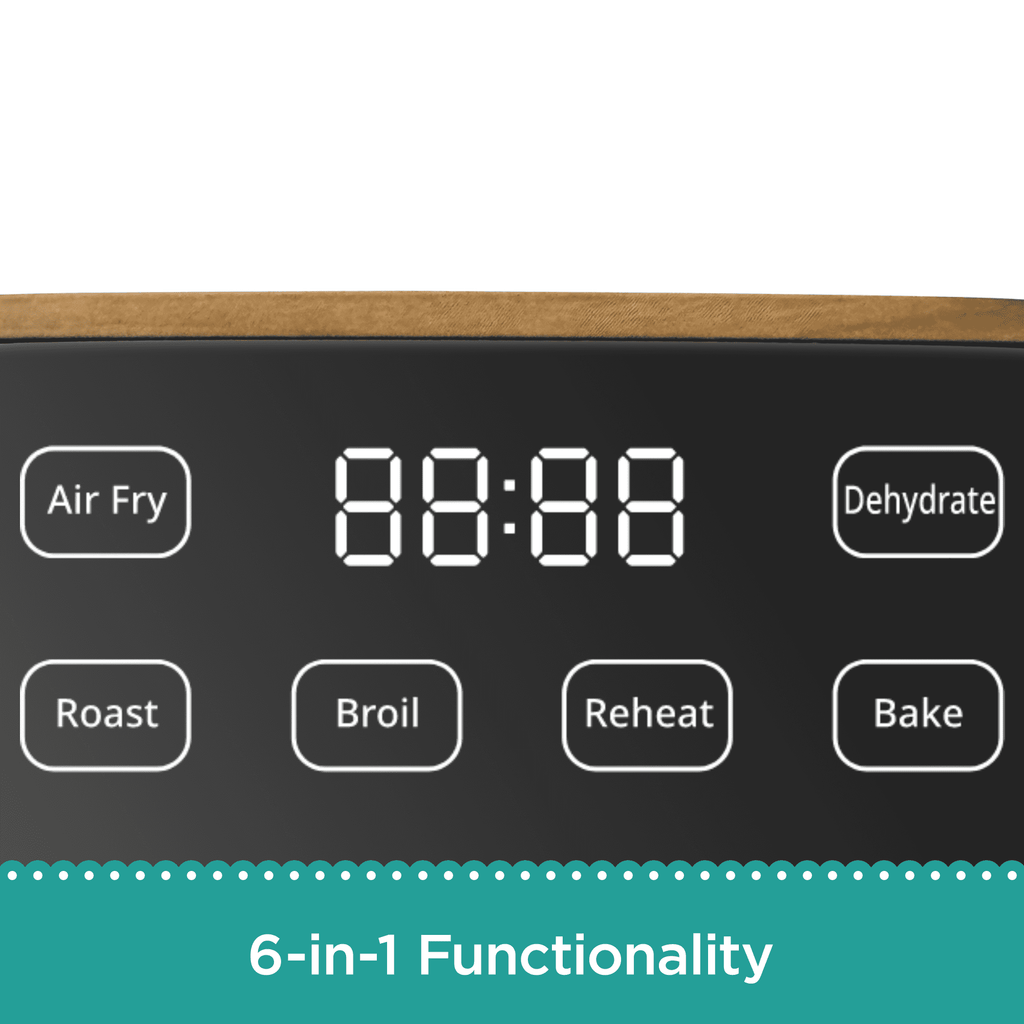 The Pioneer Woman 5.8 Qt Air Fryer, Linen Speckle - Energy Efficient